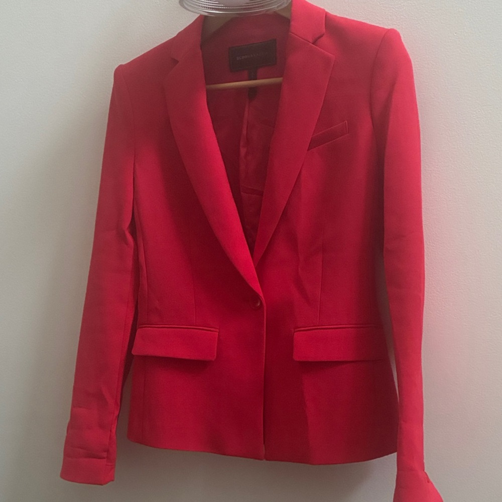 BCBGMaxAzria Bold Red Blazer